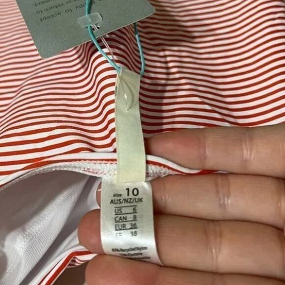 Sea Level Striped One Piece Swimsuit size Size 6 US - Picture 7 of 7